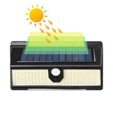 LAMPARA SOLAR CON SENSOR 190 LED