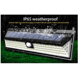 LAMPARA SOLAR CON SENSOR 190 LED