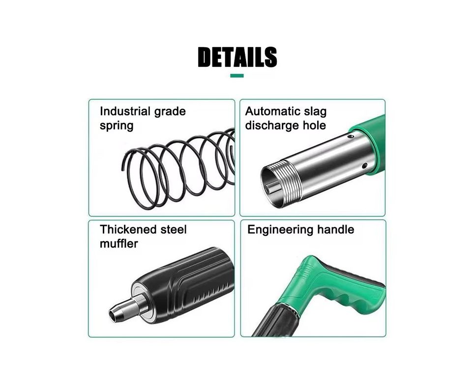 PISTOLA FULMINANTE MAS CAJA DE 100 CLAVOS