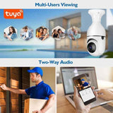 FOCO CAMARA DE SEGURIDAD WIFI 1080 P 360º