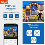 FOCO CAMARA DE SEGURIDAD WIFI 1080 P 360º