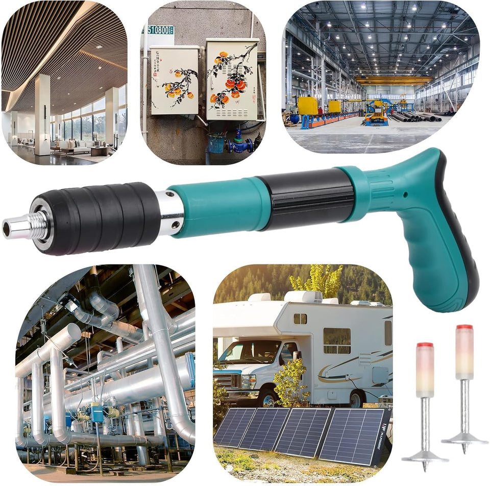 PISTOLA FULMINANTE MAS CAJA DE 100 CLAVOS