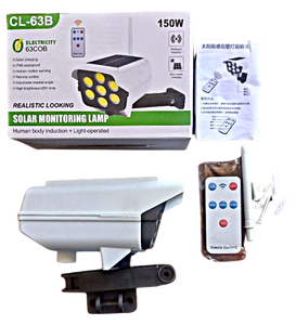 FOCO SOLAR TIPO CAMARA CON SENSOR